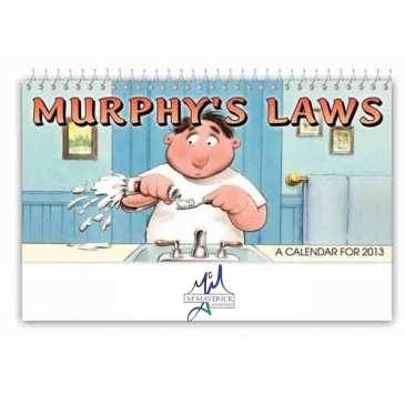 Murphy's Law Desk Calendar