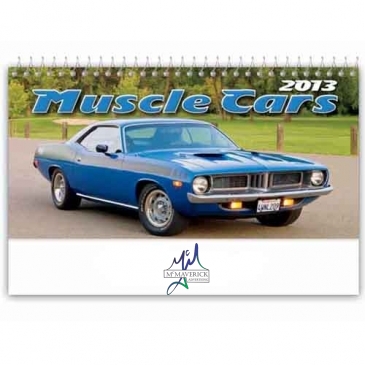 Muscle Cars Desk Calendar