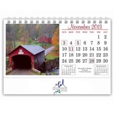Marble Desk Calendar