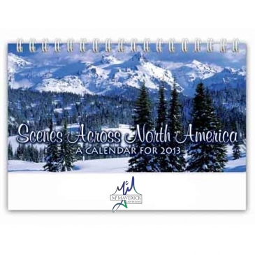 Scenic Deluxe Desk Calendar