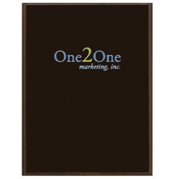Picture Plaque Walnut Finish