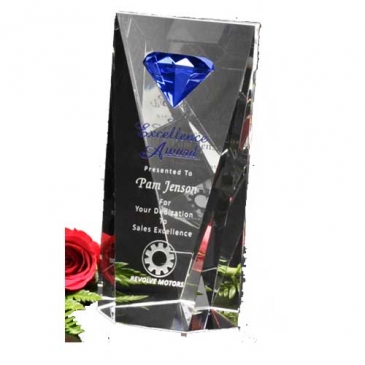 Gemstone Award 8"