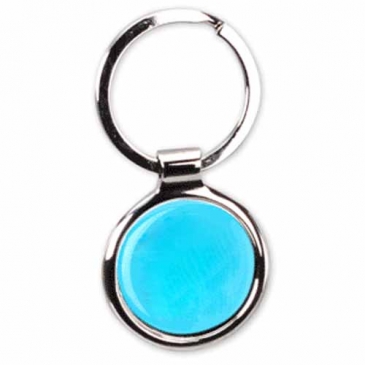 Color Me Round Keychain