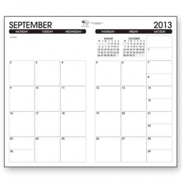 Duo Surge Hard Cover Work Monthly