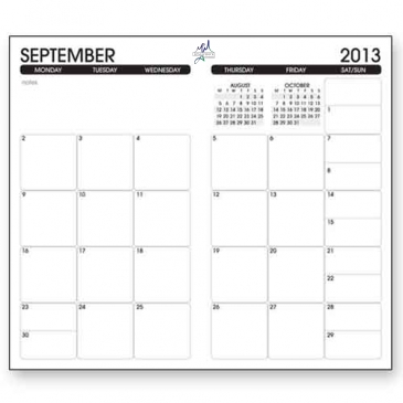 Duo Surge Hard Cover Work Monthly