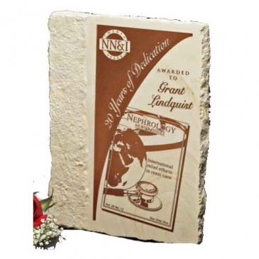 Accent Limestone Plaque 9" x 12"