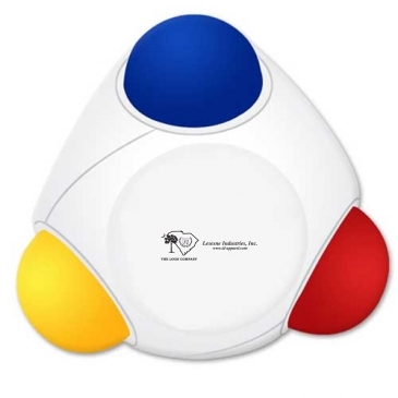 Crayo-Quad™ 4 Color Crayon Pyramid - Full Color Decal