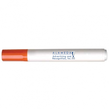 Chisel Tip Dry Erase Marker - USA Made - Full Color Decal