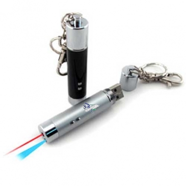 Multi-Function USB w/ Laser Pointer & Flashlight