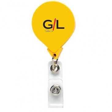Yellow Ribbon JUMBO Theme Badge Reel