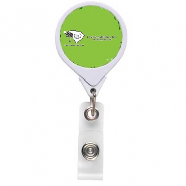 Green Ribbon JUMBO Theme Badge Reel