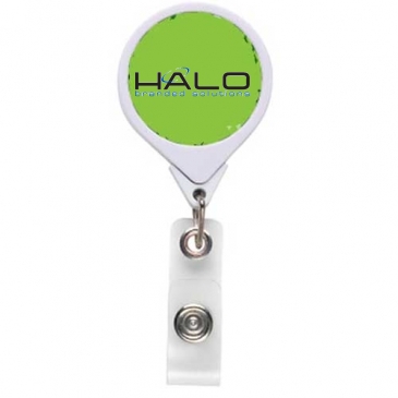 Green Ribbon JUMBO Theme Badge Reel
