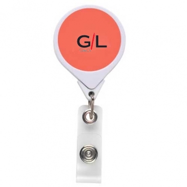 DR-Doctor (Orange 1575C) JUMBO Position Badge Reel