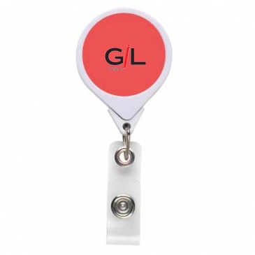 TECH-Technician (Red 485C) JUMBO Position Badge Reel