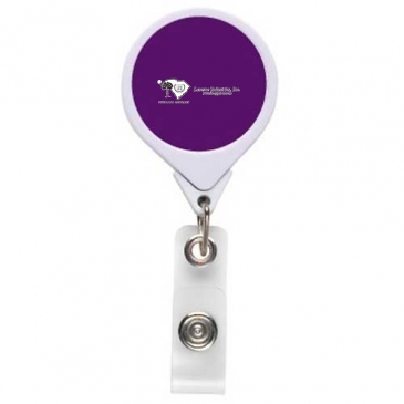 STAFF-Staff (Purple 2607C) JUMBO Position Badge Reel
