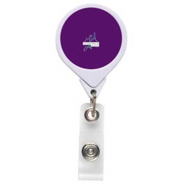 STAFF-Staff (Purple 2607C) JUMBO Position Badge Reel