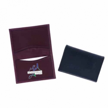 International Business Card Case -  Top Grain Cowhide