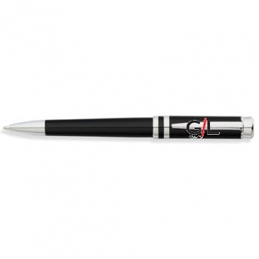 Freemont Deco Black Lacquer Ballpoint Pen