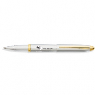 Lexington Chrome & Gold-Tone Rollerball Pen