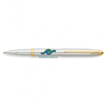 Lexington Chrome & Gold-Tone Rollerball Pen