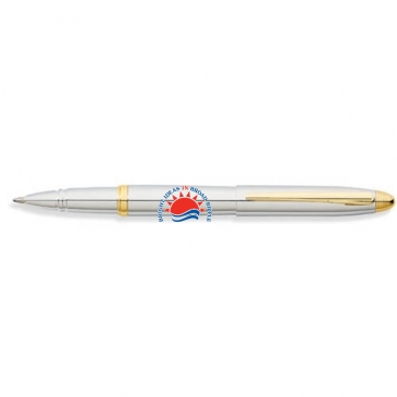 Lexington Chrome & Gold-Tone Rollerball Pen