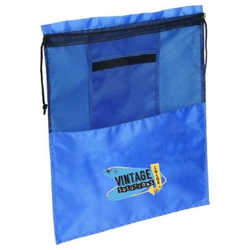 Solelo Travel Polyester Drawstring Shoe Bag