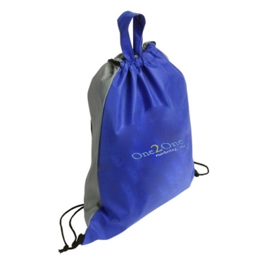 Glide Right Non-Woven Drawstring Backpack