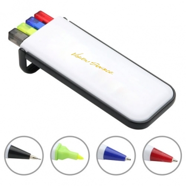Rainbow Pen, Pencil & Highlighter Set