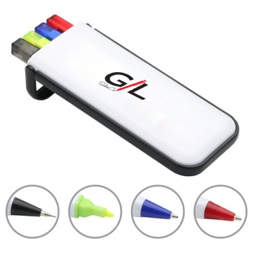 Rainbow Pen, Pencil & Highlighter Set
