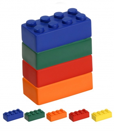 Building Block 4 Piece Set Stress Reliever