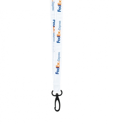 3/4" High Detail Woven Lanyard