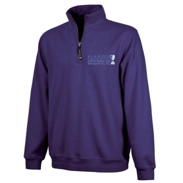 Adult Crosswind Quarter Zip Sweatshirt