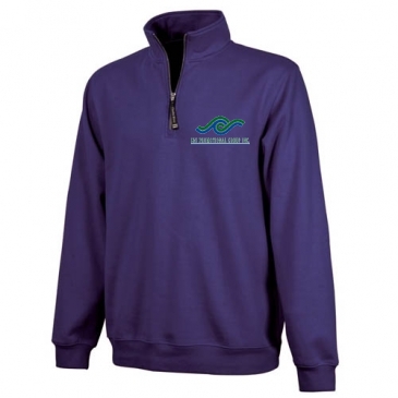 Adult Crosswind Quarter Zip Sweatshirt