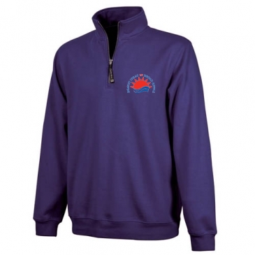 Adult Crosswind Quarter Zip Sweatshirt