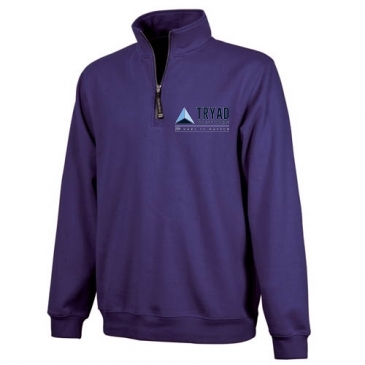 Adult Crosswind Quarter Zip Sweatshirt