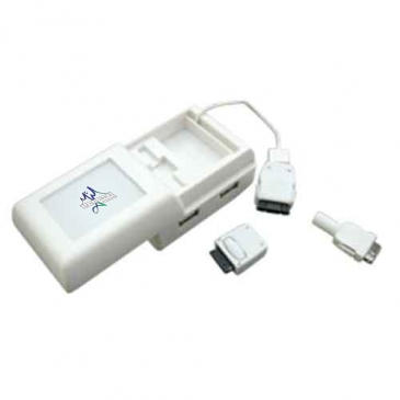 4 Port Hub With Built in Cellphone Charger