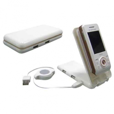 Universal Phone Stand W/USB Hub & Call Indicator