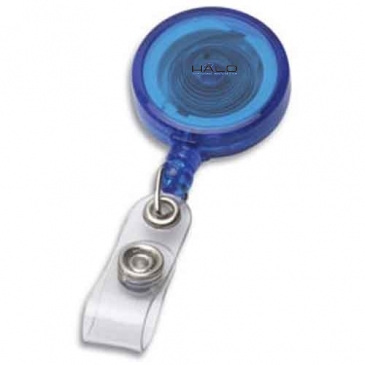 Blank 30” Retractable Badge Reel & Holder