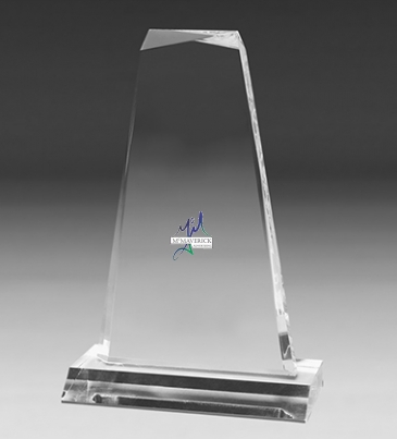 Multi-Faceted Acrylic Award - 8 3/4"