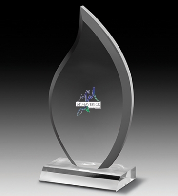 Multi-Faceted Acrylic Award - 9 1/2"