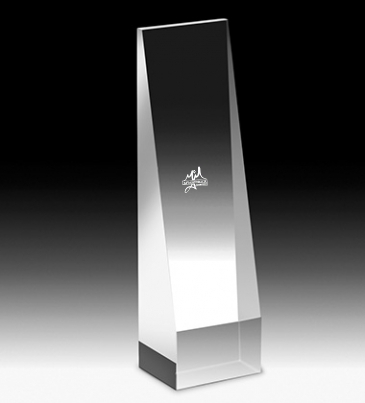Angeled Obelisk Award - 9"