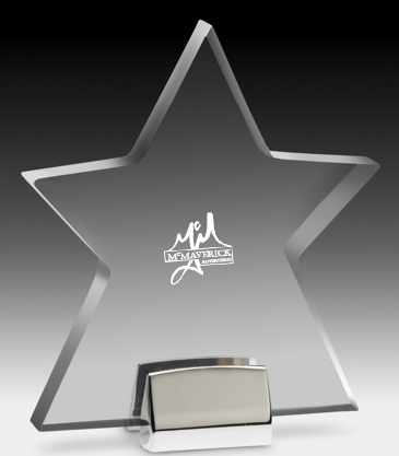 Star with Chrome Base