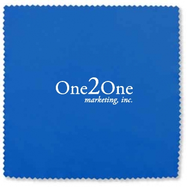 6" X 6" 100% Microfiber RPET Recycled Polyester Cleaning Cloth &