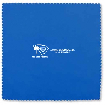 6" X 6" 100% Microfiber RPET Recycled Polyester Cleaning Cloth &