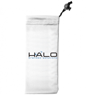 Microfiber Cell Phone and Eyeglass Drawstring Pouch