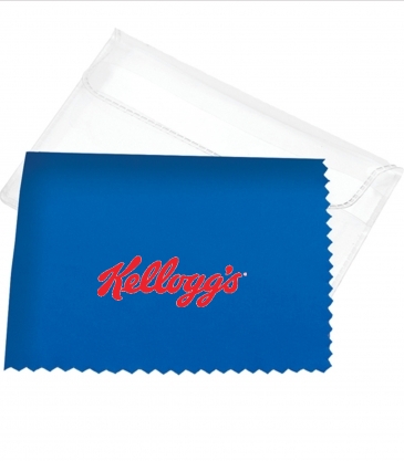 6'' x 7'' Microfiber Cleaning Cloth & Screen Cleaner