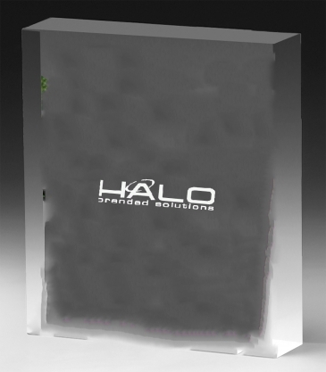 PhotoImage® Square Paperweight - 4” x 4” x 1/2”