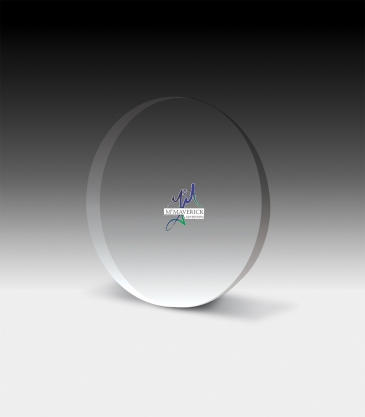 PhotoImage® Round Paperweight - 4” dia x 1/2”