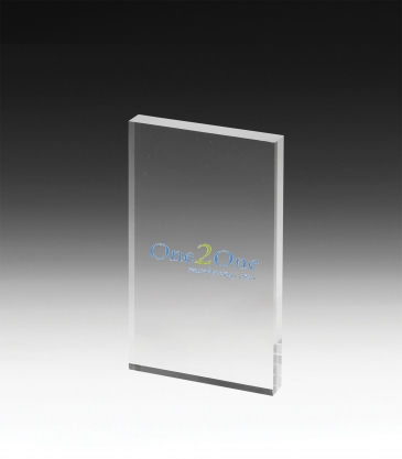 PhotoImage® Rectangle Paperweight - 3” x 5” x 1/2”