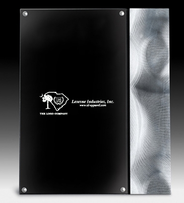 Striped Metal Plaque